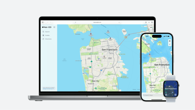 This is an image of Apple Map Updates